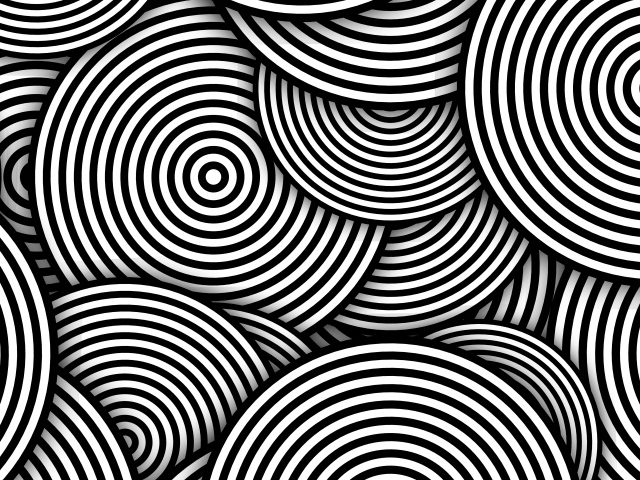 Черно белая иллюзия