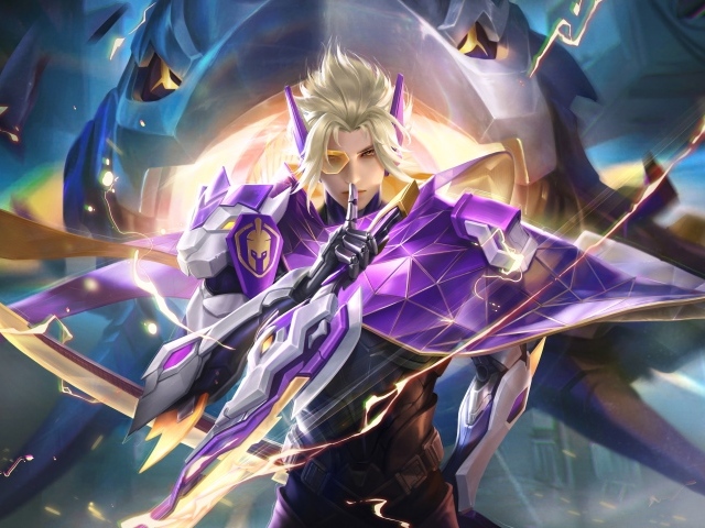 Мужчина аниме с белыми волосами