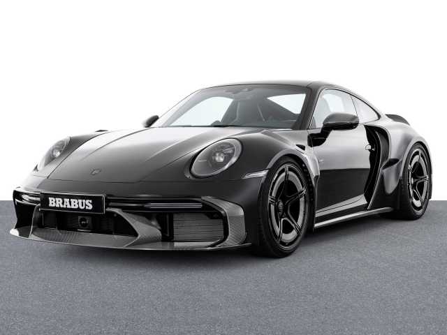 Черный автомобиль  Brabus 900 Rocket R