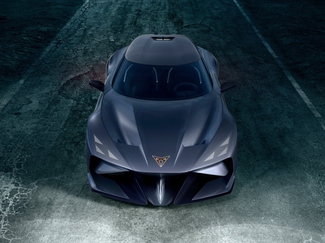 Новый быстрый автомобиль Cupra DarkRebel