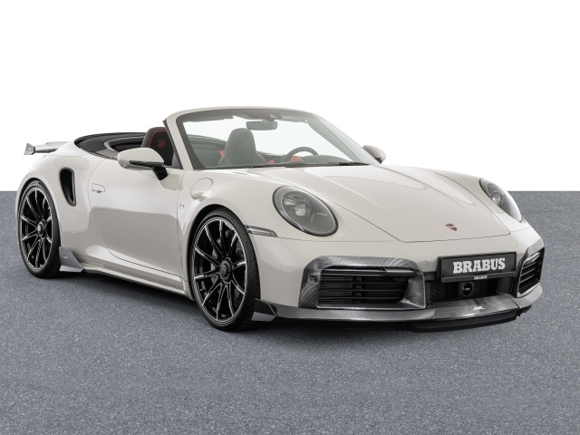 Серебристый Brabus 820 Cabriolet