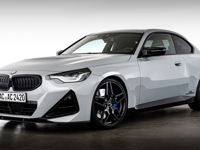 Серебристый автомобиль AC Schnitzer ACS2 4.0i