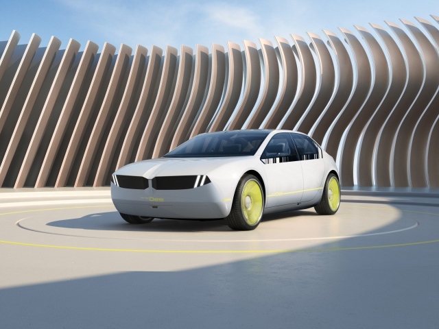 Футуристический автомобиль BMW I Vision Dee Concept 2023
