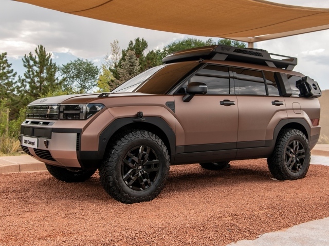 Большой внедорожник Hyundai Santa Fe XRT Concept