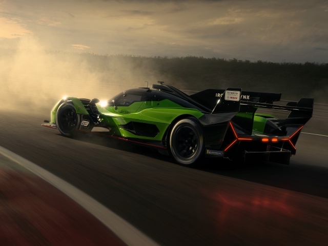 Быстрый спортивный автомобиль Lamborghini SC63 2023 года