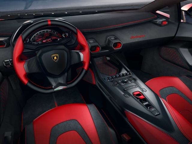 Салон автомобиля Lamborghini Invencible 2024  года