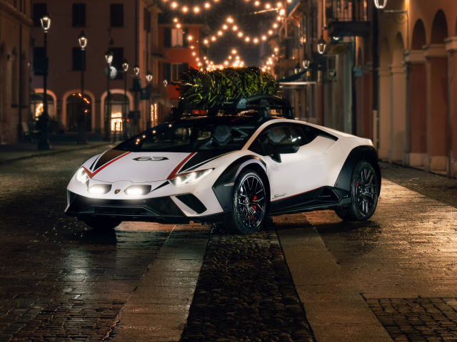 Спорткар Lamborghini Huracán Tecnica в городе