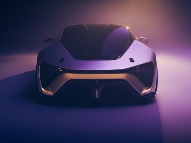 Автомобиль Lexus Electrified Sport Concept вид спереди