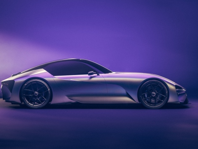 Автомобиль Lexus Electrified Sport Concept вид сбоку
