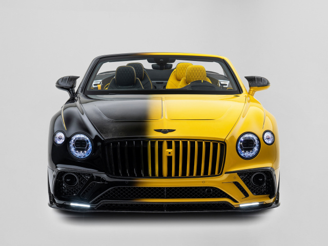 Автомобиль Mansory Vitesse Continental GTC 2022 вид спереди