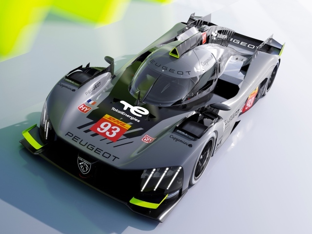 Спортивный автомобиль Peugeot 9X8 2022 года