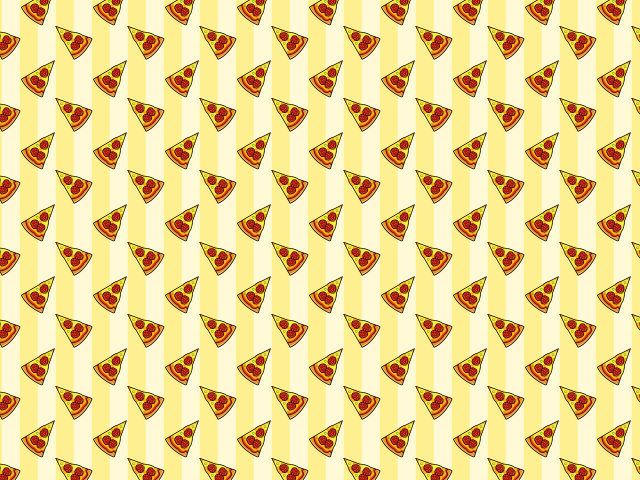 Кусочки пиццы на фоне 