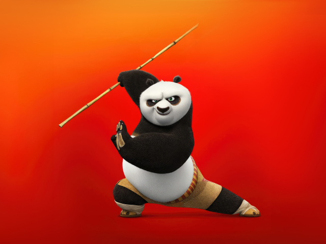 Персонаж мультфильма  Кунг-фу панда 4