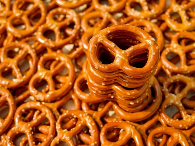 Хрустящее соленое печенье