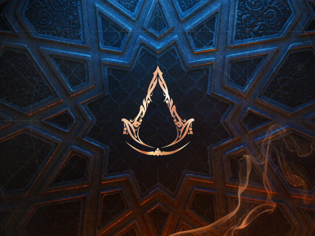 Логотип компьютерной игры Assassin’s Creed Mirage, 2023