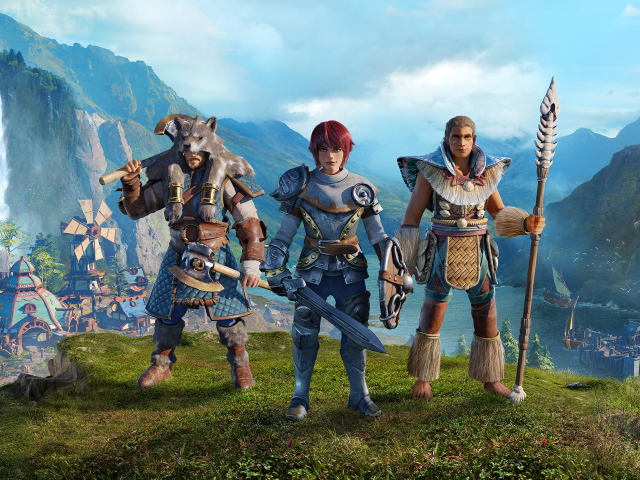 Персонажи компьютерной игры The Settlers