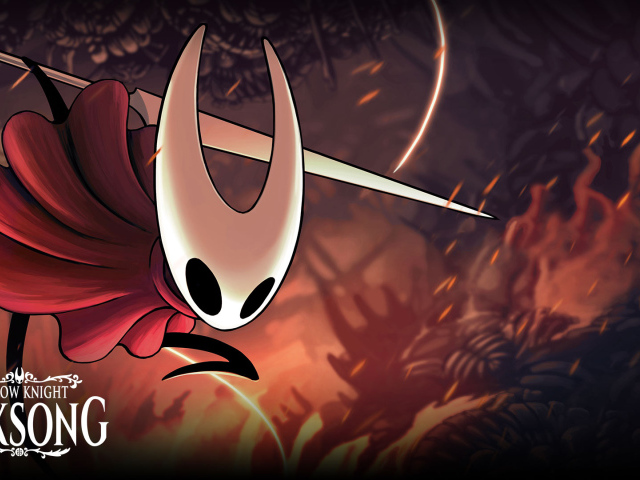 Постер компьютерной игры Hollow Knight: Silksong