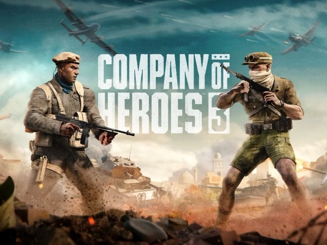 Постер новой компьютерной игры Company of Heroes 3