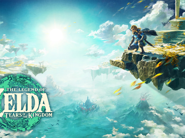 Постер новой компьютерной игры The Legend of Zelda: Tears of the Kingdom