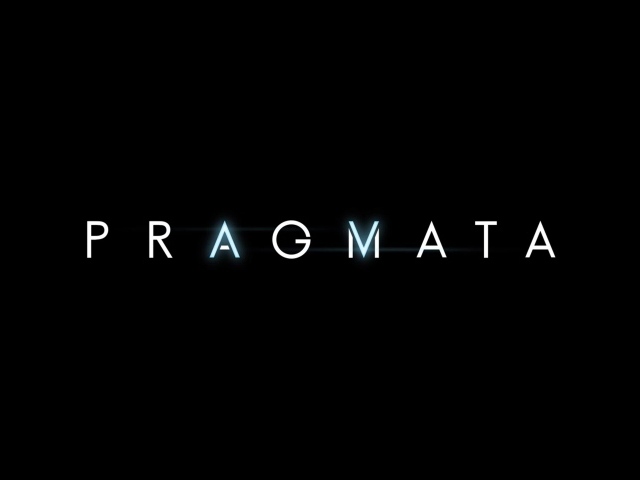 Постер компьютерной игры Pragmata на черном фоне