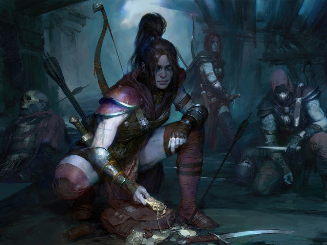 Скриншот новой компьютерной игры Diablo IV, 2023