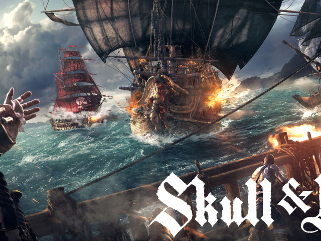 Баннер компьютерной игры Skull & Bones
