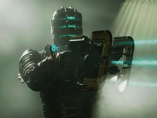 Солдат из компьютерной игры Dead Space Remake