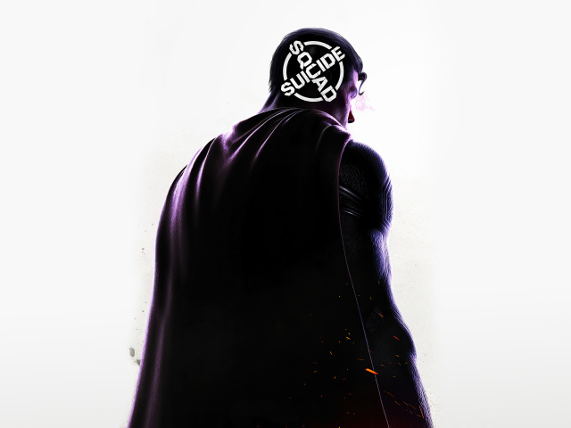 Персонаж компьютерной игры Suicide Squad: Kill the Justice League на белом фоне