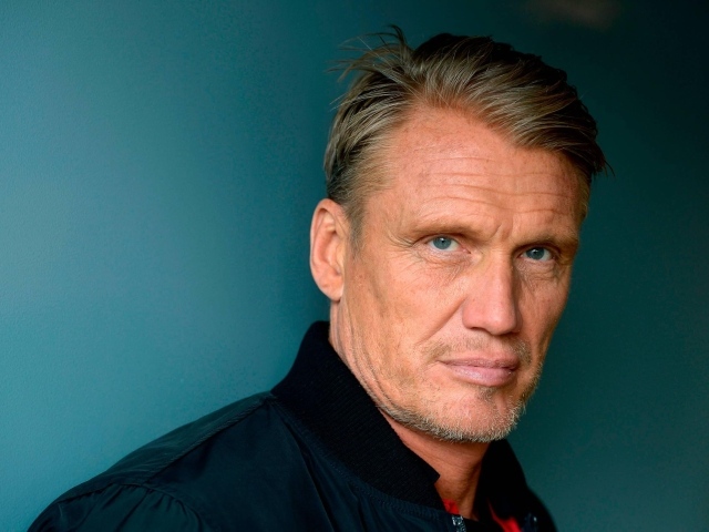 Сильный мужчина, актер Дольф Лундгрен