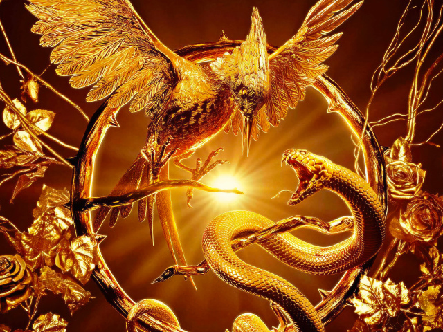 Постер фильма Голодные игры: Баллада о змеях и певчих птицах, 2023