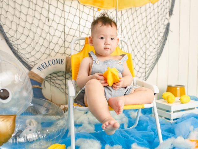 Маленький мальчик будущий капитан