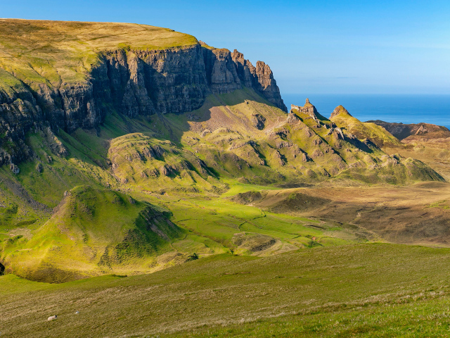 Покрытые зеленью горы, Шотландия
