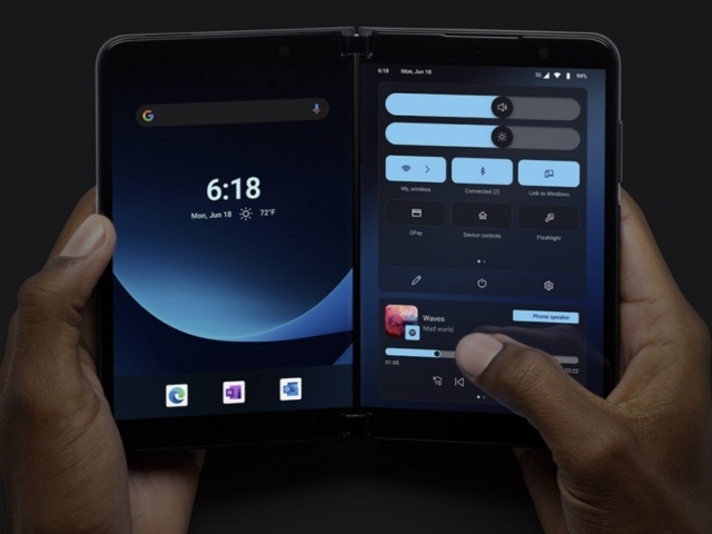 Смартфон Microsoft Surface Duo 2 на базе  Android 12L