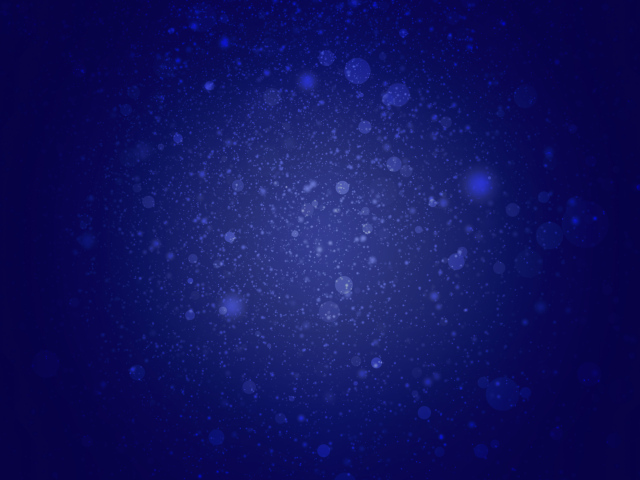 Белые абстрактные блики на синем фоне