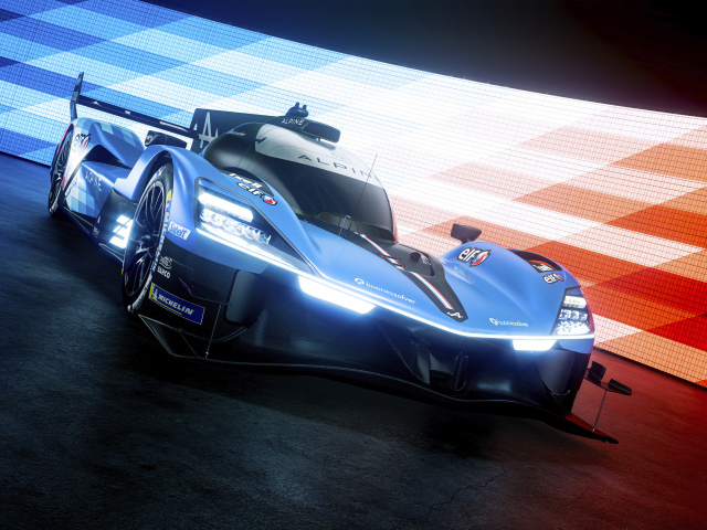 Быстрый спортивный автомобиль Alpine A424 2024 года