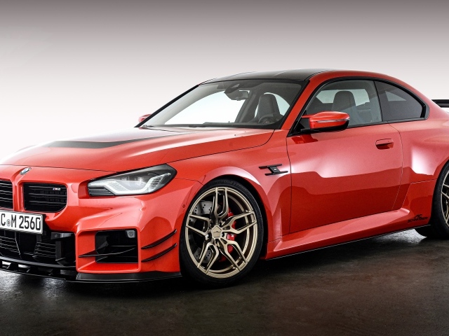 Быстрый красный автомобиль AC Schnitzer ACS2 Sport 2023