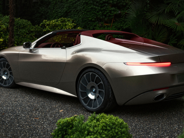 Авто BMW Concept Skytop 2024 года вид сзади