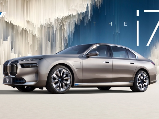 Дорогой электромобиль BMW I7