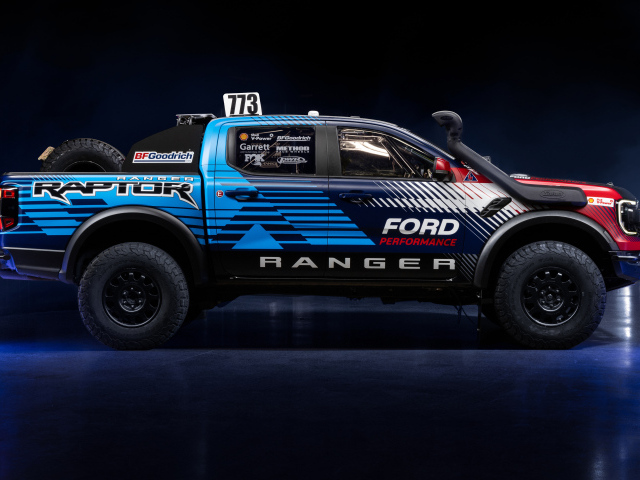 Гоночный Ford Ranger Raptor Race Truck 2024 года
