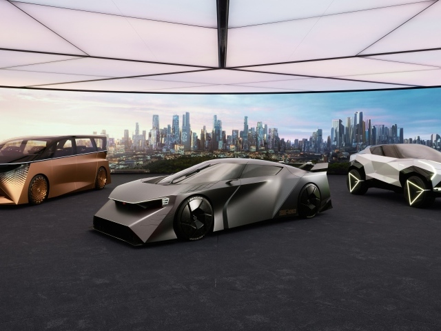 Презентация автомобилей Nissan EVs