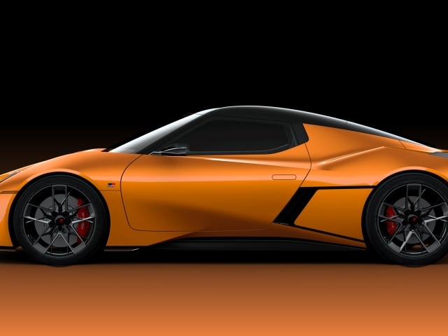 Вид сбоку на автомобиль Toyota FT-Se