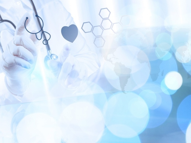 Медицинский фон с символами