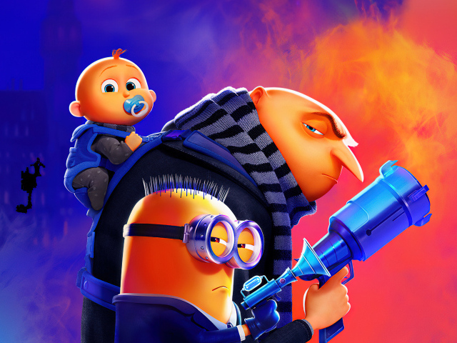 Постер нового мультфильма Гадкий я 4