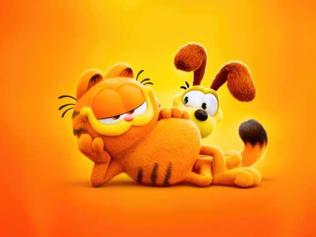 Постер нового мультфильма Гарфилд в кино