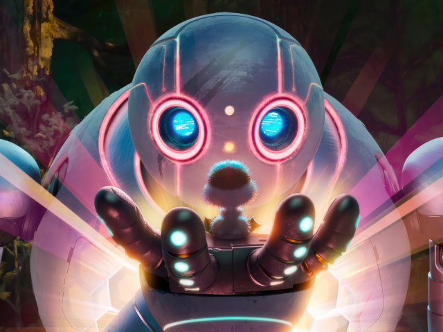 Робот из нового мультфильма Дикий робот