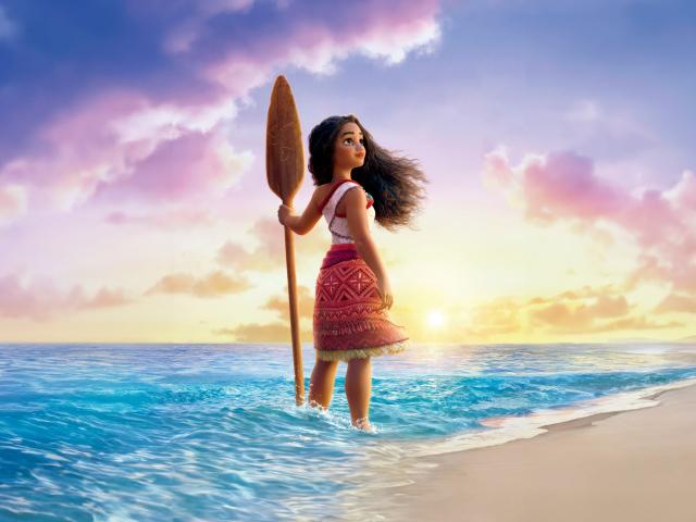 Героиня нового мультфильма Моана 2, 2024