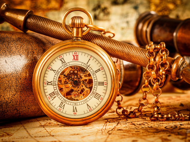 Антикварные карманные часы