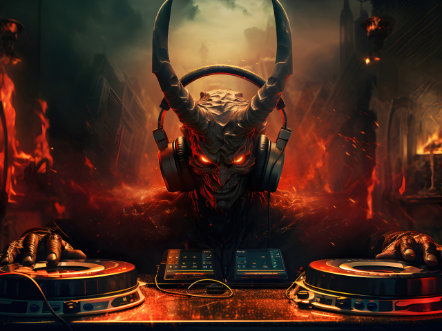 Демон за диджейским пультом