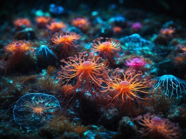 Фантастические растения подводного мира