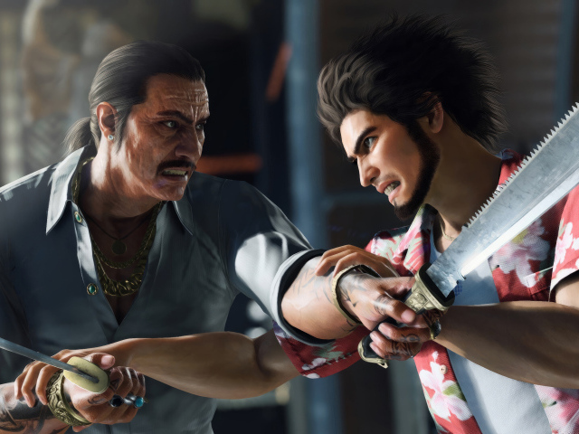 Битва в компьютерной игре Like a Dragon: Infinite Wealth, 2024